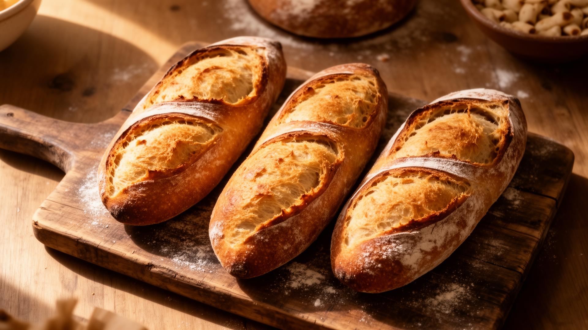Freshly baked Maa Regi bread